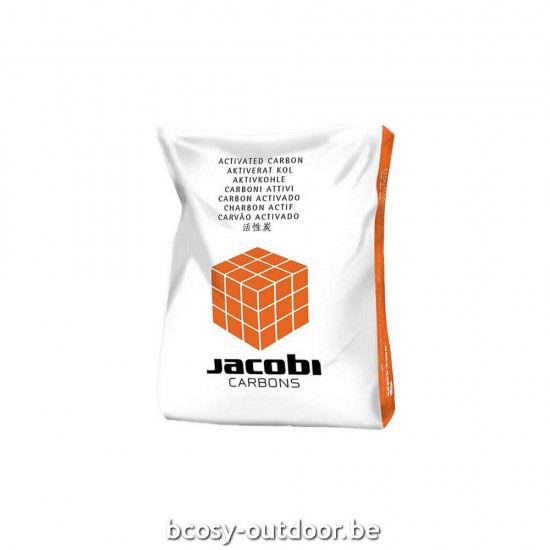 Jacobi carbons Activated Carbon coconut-based AquaSorb CR 12x40 mesh filtermedium PPG 0905104900-25KG.