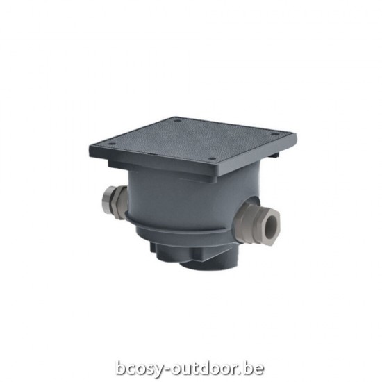 PPG Elektrische aansluitdoos - Antraciet voor zwembad PPG 3007150270.