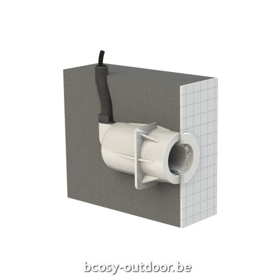 Duratech Duravision Wanddoorvoer Ultra Plat flexibel Ø50mm.