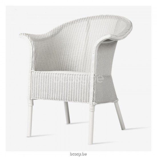 Vincent Sheppard Monte Carlo fauteuils de jardin avec accoudoirs Lloyd Loom Neige.