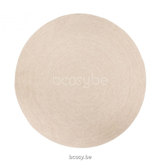 Vincent Sheppard Outdoor Carpet Rond Tessa Sand Stof Polyester.