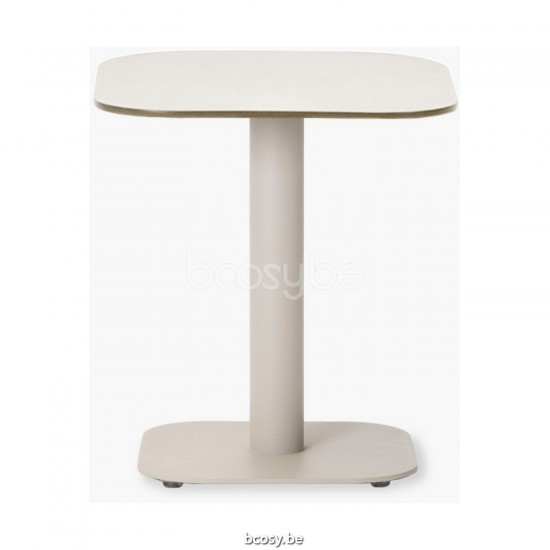 Vincent Sheppard Kodo Tables d'appoint de jardin Cadre en Aluminium Blanc dune.