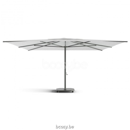 Jardinico JCP202 500x500 Vierkante Middenstam Parasol 5x5 Mast Antraciet-charcoal Doek Ice Sunbrella Plus Marine UFJCP.202 CARACTERE.