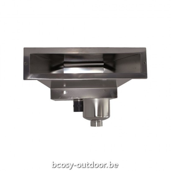 Behncke Hoog waterlijn Zwembad Skimmer Inox B500 SLIM.