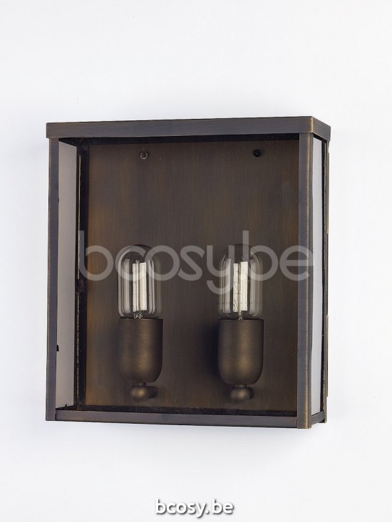 Marckdael VVD billiardo-biliardo donker brons outdoor wandlamp VVD VDV Verlichting van Dijck Dyck Markdaal.