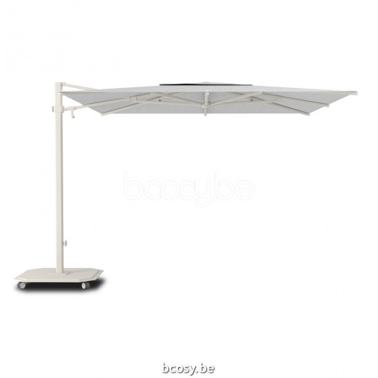 Jardinico JCP301 300x300 Vierkante Vrijhangende Parasol 3x3 Mast Linnen Doek Ice Sunbrella Plus Marine JCP.301 CARACTERE.