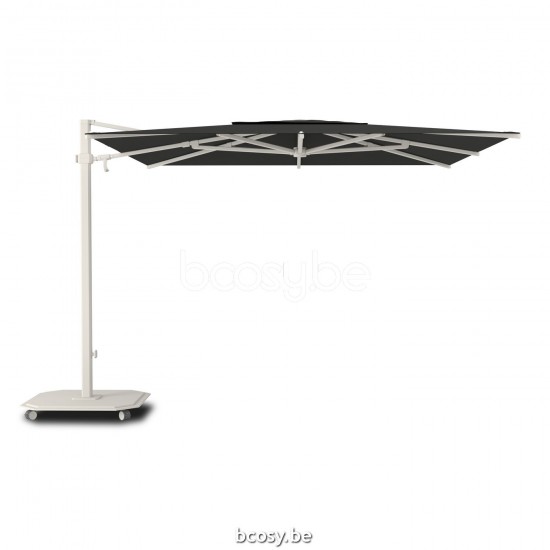 Jardinico JCP301 300x300 Vierkante Vrijhangende Parasol 3x3 Mast Linnen Doek Pitch Sunbrella Plus Marine JCP.301 CARACTERE.