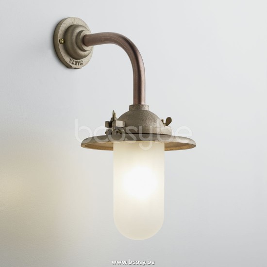 Tekna Nautic Butterfly 90°-copper-frosted glass.