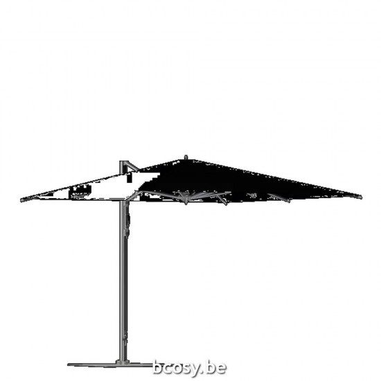 TUUCI Cantilever free pole Aluminium Umbrellas.
