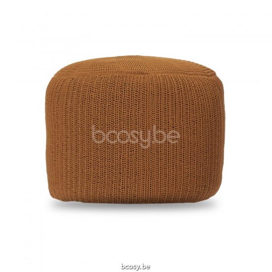 Vincent Sheppard Otto poufs de jardin extérieur Cordon Crocheté Terre cuite Polypropylène.