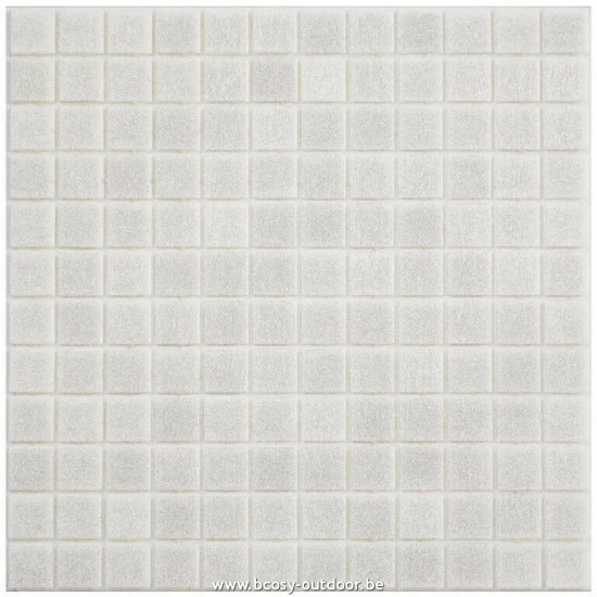 Aquacolor Glass SPEC 25 ACARI 25x25x4 Glasmozaïeken zonder netjes en met brugjes dots op achterzijde 