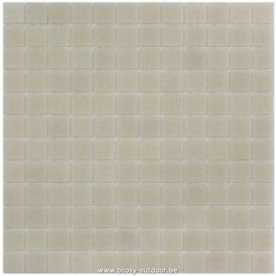 Aquacolor Glass SPEC 25 MACABU 25x25x4 Glasmozaïeken zonder netjes en met brugjes dots op achterzijde 