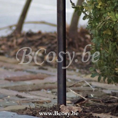 Authentage CHA001P51 Authentage CHARMOND Bollard Post light Bronze Authentage Outdoor Garden Lampposts Lichting.