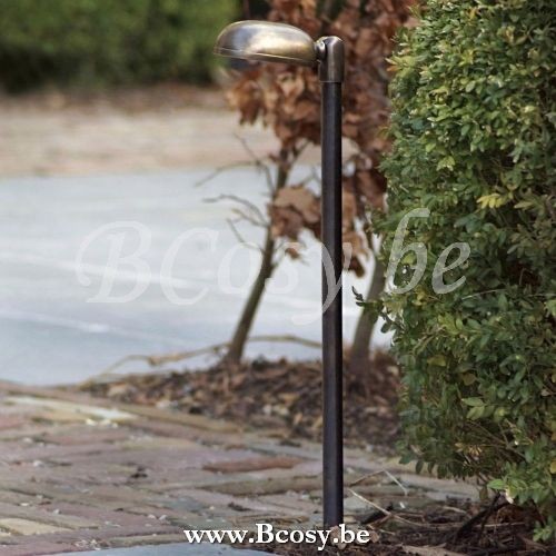 Authentage CHA001P51 CHARMOND Tuinpaal lampverlichting Bronze Authentage Outdoor Oprit Buitenverlichting Paallampen Tuinpalen Buitenverlichting.