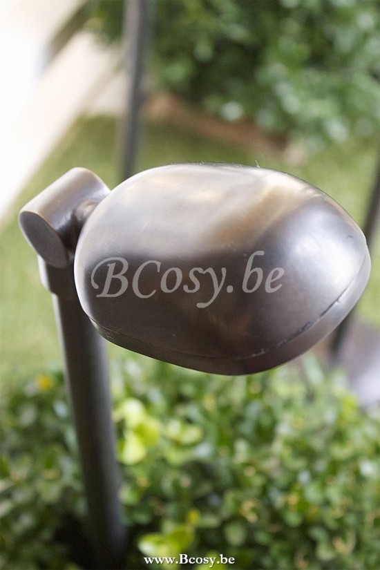 Authentage CHA0L1B75 Authentage CHARMOND Bollard Post light Bronze Authentage Outdoor Garden Lampposts Lichting.