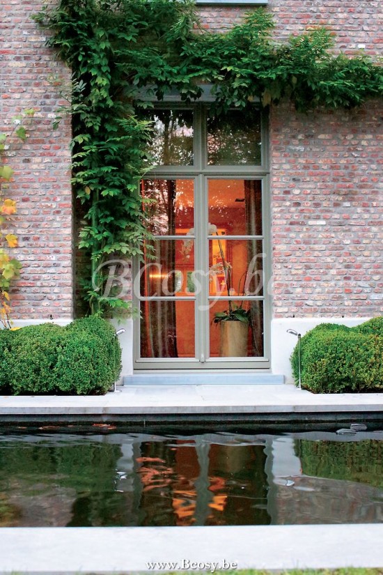 Authentage CHA101P51 Authentage CHARMOND Bollard Post light Br. nickel Authentage Outdoor Garden Lampposts Lichting.