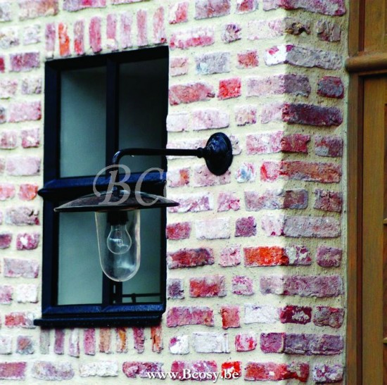 Feluce FEL-078-24 Feluce Buiten muurlamp landelijk brons, nikkel, chroom 60 diep.