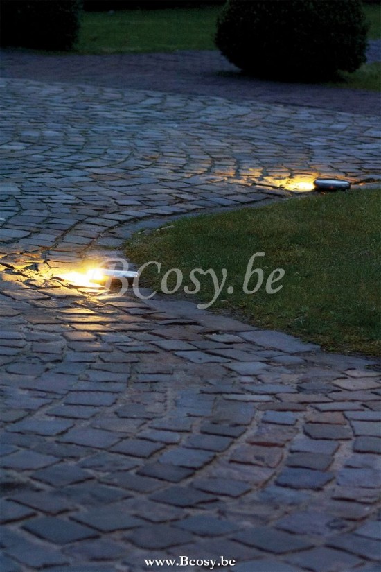 Authentage GAL101001 GALED buitenvloerlamp Br. nickel Authentage Buitenvloerlampen Buitenverlichting.