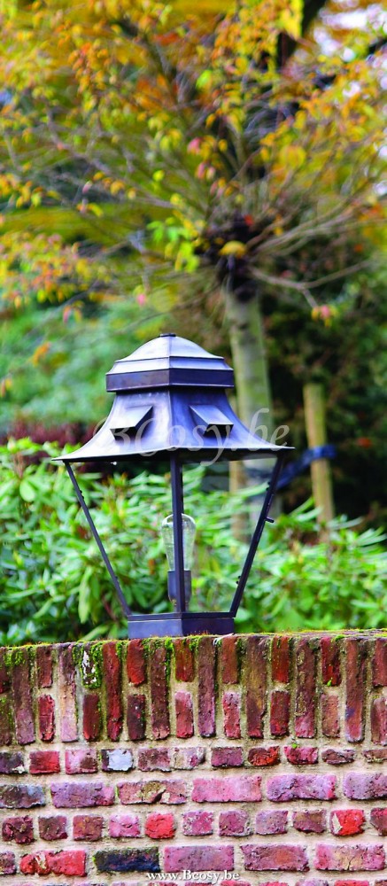 Feluce FEL-070-24-S-1L Feluce Buitenlamp sokkel brons landelijk 45 cm, 60 cm, 90 cm H.