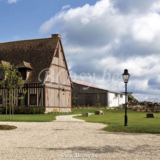 Authentage GRA004TM9 GRACIEUZE Tuinpaal lampverlichting E27 Bronze Authentage Outdoor Oprit Buitenverlichting Paallampen Tuinpalen Buitenverlichting.