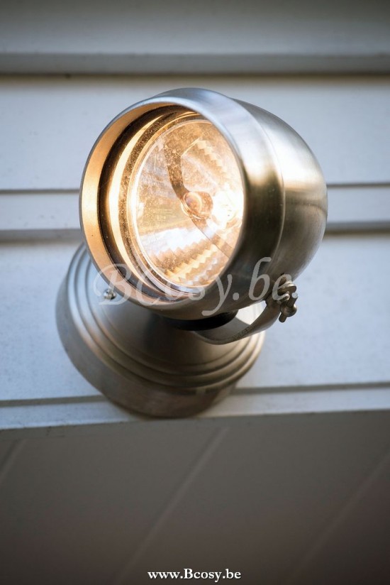 Authentage MAC101A22 Authentage MACRO outdoor wall lamps lights G53 Br. nickel Authentage Outdoor Wall Lamps.