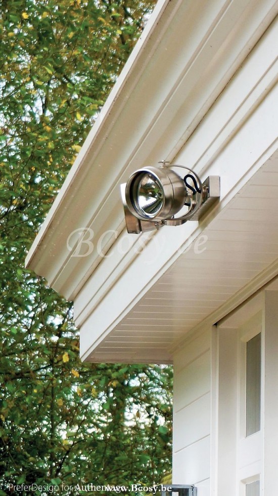 Authentage MAC202P22 MACRO buitenwand muurlamp G53 Chrome Authentage Buitenwandlampen Buitenmuurlampen Gevelverlichting.