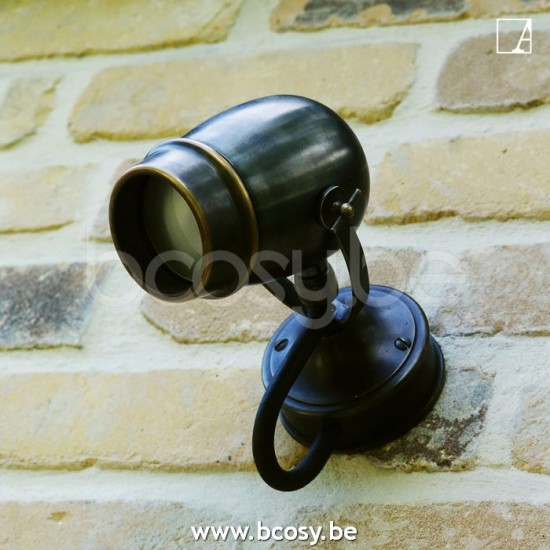 Authentage MIC001006 MICRO Aussenwandleuchte lampe aussen GU10 Bronze Authentage Aussen Wandleuchten Aussenwandlampen.