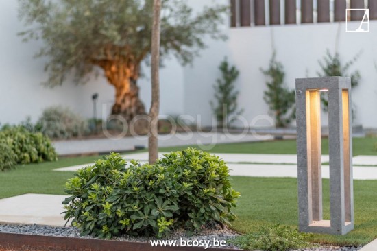 Authentage PIPLED002 PIPILIER Aussenstandleuchte lampe aussen Bl. Stone Authentage Aussen Gartenbeleuchtung Leuchten Beleuchtung .