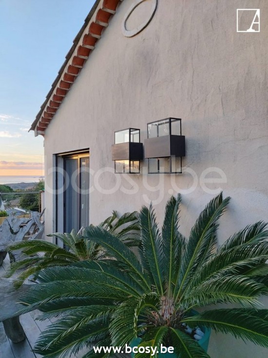 Authentage QLW0L2OU3 Q-BRI buitenwand muurlamp Bronze Authentage Buitenwandlampen Buitenmuurlampen Gevelverlichting.