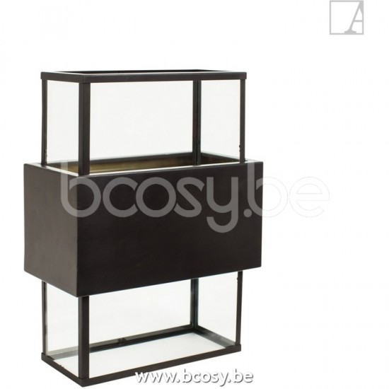 AUTHENTAGE Authentage Qbri Q-Bri lantern wall large Bronze Authentage QLW0L2OU3.