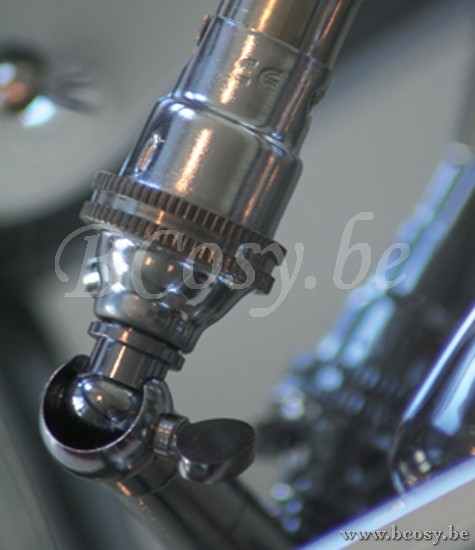 Authentage VIP202003 VITRINE buitenwand muurlamp BA15d Chrome Authentage Buitenwandlampen Buitenmuurlampen Gevelverlichting.