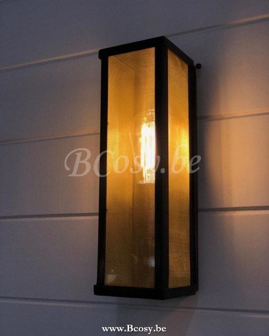 Perfectlights Landelijke Wandlamp Vitrine 1L Small outdoor.