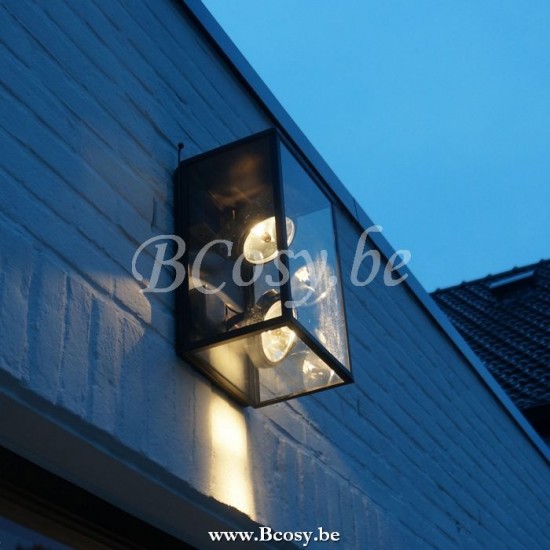 Authentage VIT002005 VITRINE buitenwand muurlamp G53 Bronze Authentage Buitenwandlampen Buitenmuurlampen Gevelverlichting.