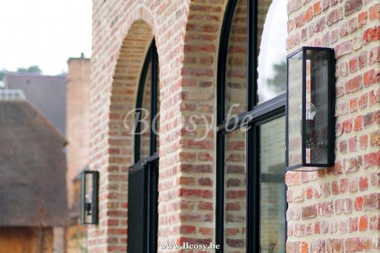 Authentage VIT002008 Authentage VITRINE Applique murale extérieure E27 Bronze Authentage Appliques Murales d'extérieur.