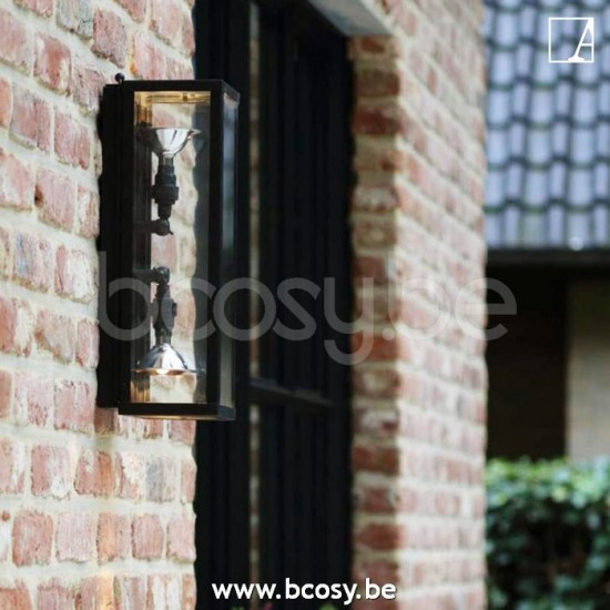 Authentage VIT002010 Authentage VITRINE outdoor wall lamps lights BA15d Bronze Authentage Outdoor Wall Lamps.
