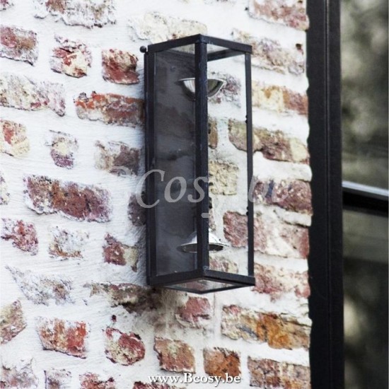 Perfectlights Landelijke Wandlamp Vitrine Up & Down Marron outdoor.