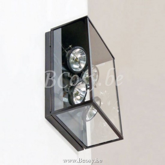 AUTHENTAGE Authentage Vitrine wall centonze 4L vertical - 43 x 43 cm Bronze Authentage VIT004009.