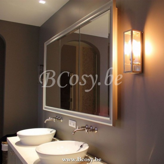 Authentage VIT101007 Authentage VITRINE outdoor wall lamps lights E27 Br. nickel Authentage Outdoor Wall Lamps.