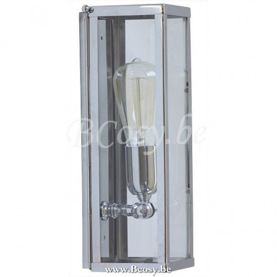 Authentage VIT201007 Authentage VITRINE outdoor wall lamps lights E27 Chrome Authentage Outdoor Wall Lamps.