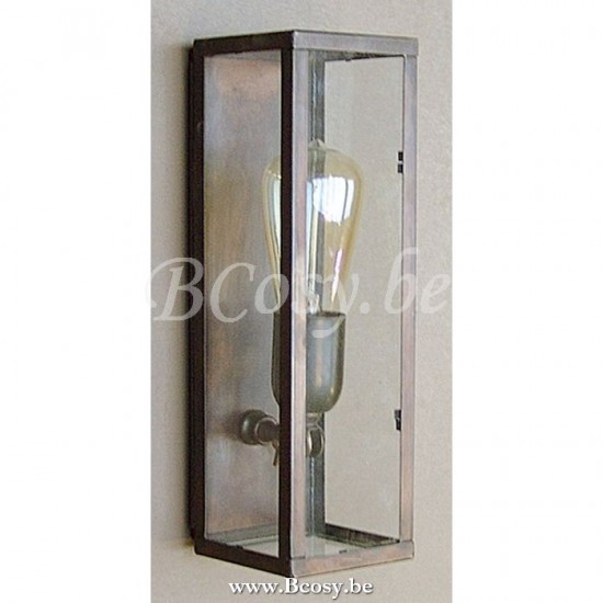 Authentage VIT201007 Authentage VITRINE Applique murale extérieure E27 Chrome Authentage Appliques Murales d'extérieur.