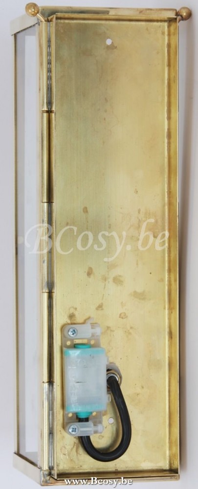 TerraLumi Authent Kubische Außen-Wandleuchte Vitrine 1L Small von Authent - Außenleuchten TerraLumi Terra-Lumi TL2801* AUT# VITX201007.