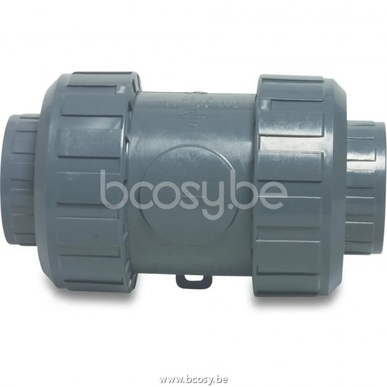 Praher Ontluchter PVC-U 16 mm lijmmof 10bar grijs type S4 BOSTA 0111340