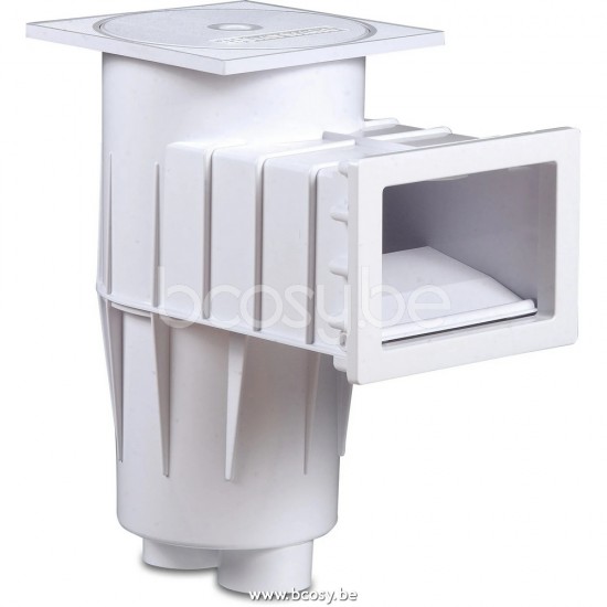 Hayward Skimmer ABS 2" binnendraad wit rechthoekig type Premium Small BOSTA 7010214