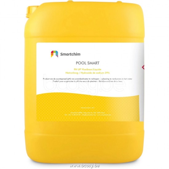 Aquatic Science pH plus vloeibaar natronloog 29% 20ltr (waarborg bidons) BE BOSTA 7021291