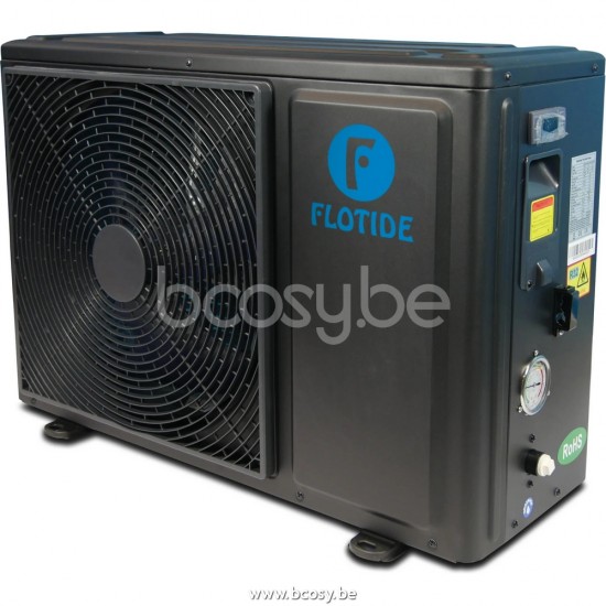 Flotide Warmtepomp staal 1 1/2" binnendraad 230VAC zwart type A5/32 On/Off BOSTA 7024510