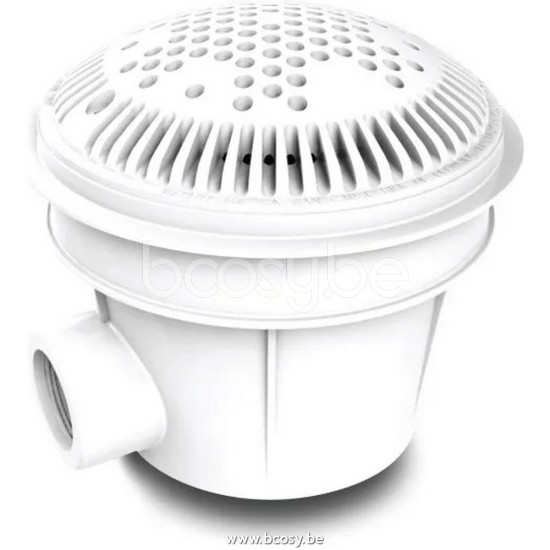 Flotide Bodemput 1 1/2" x 2" binnendraad wit Anti-Vortex BOSTA 7024713