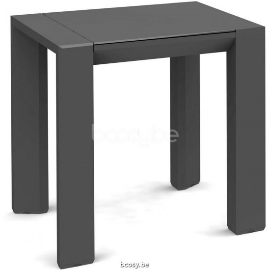 Diphano Metris bench 46x39 Aluminium Lava Frame.