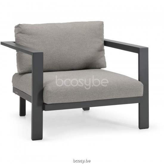 Diphano Cubic Stackable lounge chair Aluminium Lava Frame.