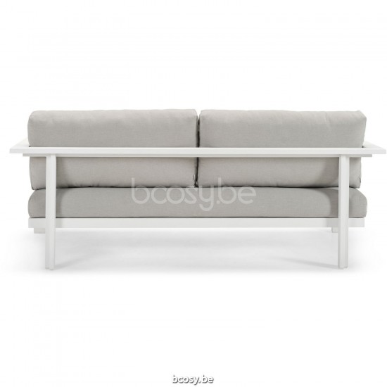 Diphano Cubic Modular Stapelbare 2,5-zits Aluminium Wit Frame.