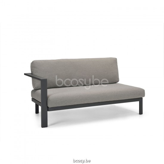 Diphano Cubic Modular dubbele rechter hoekzetel Aluminium Lava Frame.